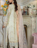 Heavy Embroidered Organza Formal Wedding Dress (DZ15310)