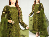 Luxury Embroidered Lawn Dress 2024 with Bamber Chiffon Dupatta (DZ15770)