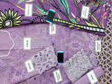 Luxurious Heavy Embroidered Lawn Dress with Digital Print Silk Dupatta (DZ15906)