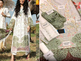 Luxury Heavy Embroidered Lawn Dress 2023 with Digital Print Silk Dupatta (DZ15907)