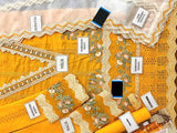 Luxury Schiffli Embroidered Lawn Dress with Embroidered Net Dupatta (DZ15929)