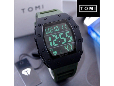 Original Tomi Men's Sports Watch - Green (DZ15955)