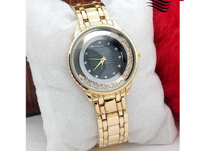 Stylish Golden Bracelet Watch for Women (DZ15991)