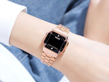SKMEI Touch Screen Ladies Fashion Watch 1797 - Rose Gold (DZ16009)