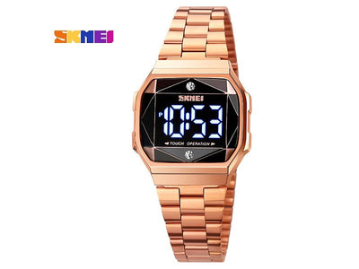 SKMEI Touch Screen Ladies Fashion Watch 1797 - Rose Gold (DZ16009)