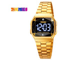 SKMEI Touch Screen Ladies Fashion Watch 1797 - Golden (DZ16010)