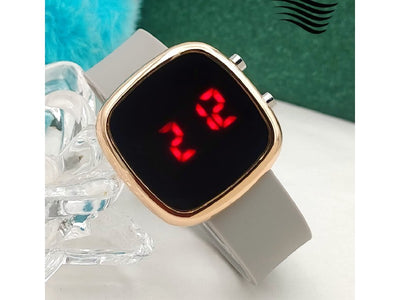 LED Touch Screen Rubber Strap Watch for Kids (DZ16028)