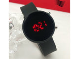 LED Touch Screen Rubber Strap Watch for Kids (DZ16029)
