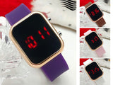 LED Touch Screen Rubber Strap Watch for Kids (DZ16030)