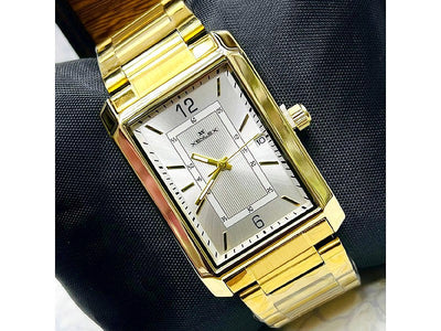 Xenlex Men's Golden Chain Watch (DZ16054)