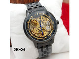 Luxury Men's Skeleton Automatic Stainless Steel Watch (DZ16100)