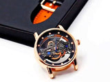Original Tomi Face Gear Men's Watch with 2 Leather Strap + Box (DZ16135)
