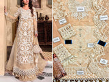 Luxury Handwork Heavy Embroidered Organza Wedding Dress 2023 (DZ16257)