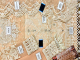 Luxury Handwork Heavy Embroidered Organza Wedding Dress 2024 (DZ16257)