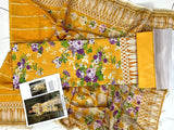 Digital Print Lawn Dress with Sequins Diamond Lawn Dupatta (DZ16290)