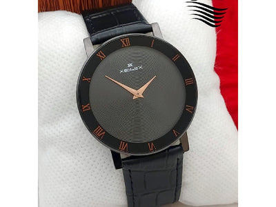 Xenlex Leather Strap Men's Dress Watch (DZ16306)