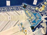 Luxury Schiffli Embroidered Lawn Dress with Embroidered Organza Dupatta (DZ16316)