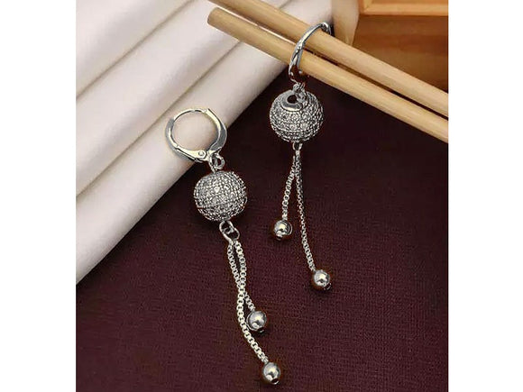 Elegant Golden Ball Shaped Earrings (DZ16456)