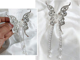 Stylish Butterfly Shape Silver Hair Catcher (DZ16458)