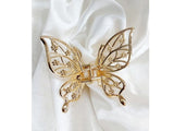 Elegant Butterfly Shaped Hair Clip - Golden (DZ16460)