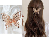 Pack of 4 Butterfly Shaped Hair Clips (DZ16464)