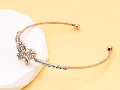 Adjustable Butterfly Cut Bracelet Kara (DZ16478)