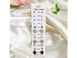 Combo Pack of Bracelet Kara, 12 Pairs Earring and Headdress Hair Clip (DZ16517)