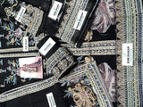 Luxury Heavy Embroidered Organza Wedding Dress 2024 (DZ16545)