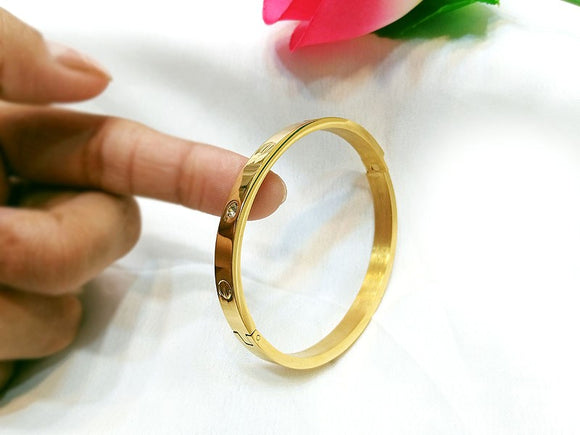 Golden Fashion Jewelry Bracelet for Girls (DZ16575)