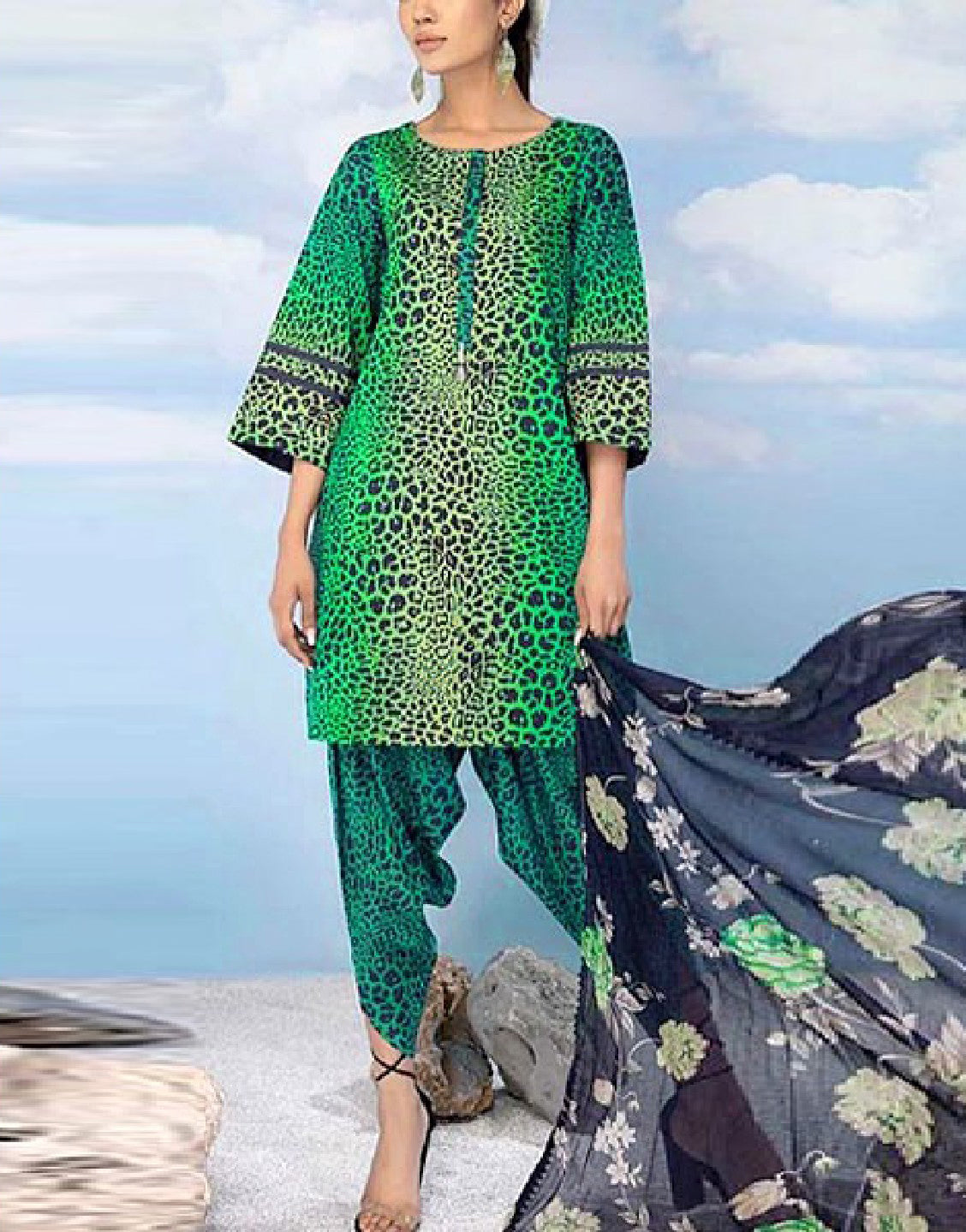 Cotton all over suit on sale