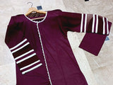 Readymade 2-Piece Cotton Dress for Girls (DZ16644)