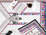 Digital Print Linen Dress with Linen Dupatta & Printed Trouser (DZ16703)