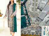 Luxury Handwork & Embroidered Organza Party Dress 2023 (Same As Original) (DZ16718)