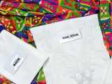 Elegant Embroidered Cotton Dress with Vibrant Color Chiffon Dupatta (DZ16727)