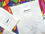 Elegant Embroidered Cotton Dress with Chunri Print Chiffon Dupatta (DZ16728)