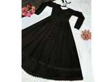 Readymade 3-Piece Chiffon Maxi Dress with Chiffon Dupatta (DZ16799)
