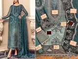 Luxury Handwork Heavy Embroidered Chiffon Wedding Dress 2023 (DZ16837)