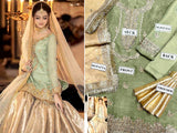 Heavy Embroidered Masoori Wedding Dress 2024 (DZ16840)