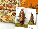 Digital All-Over Floral Print Lawn Dress with Lawn Dupatta (DZ16881)