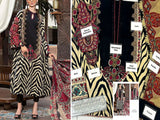 Trendy Embroidered Lawn Dress with Chiffon Dupatta (DZ16889)
