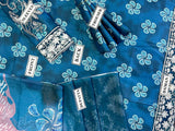 Heavy Embroidered Lawn Dress with Chiffon Dupatta (DZ16968)