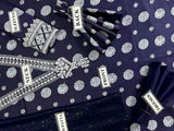 Polka-Dot Print Embroidered Lawn Dress with Chiffon Dupatta (DZ16969)