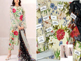 Digital Print Embroidered Lawn Suit 2024 with Silk Dupatta (DZ16975)