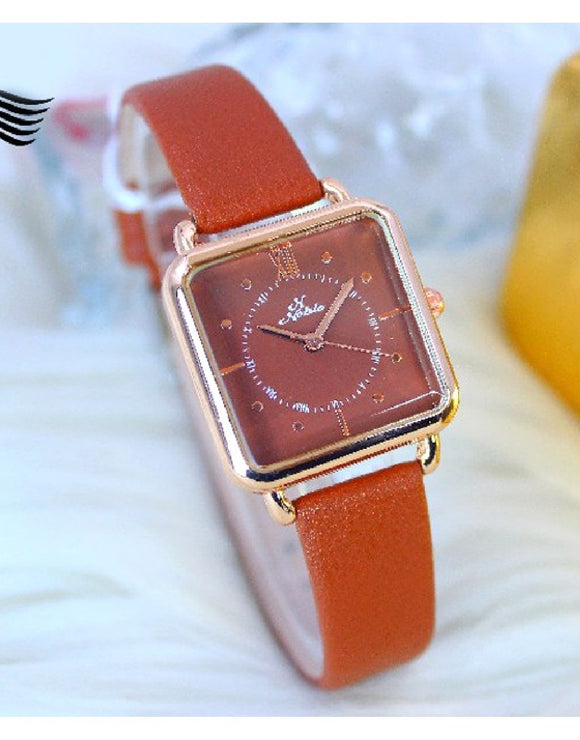 Noble Square Dial Fashion Watch for Girls (DZ16994)