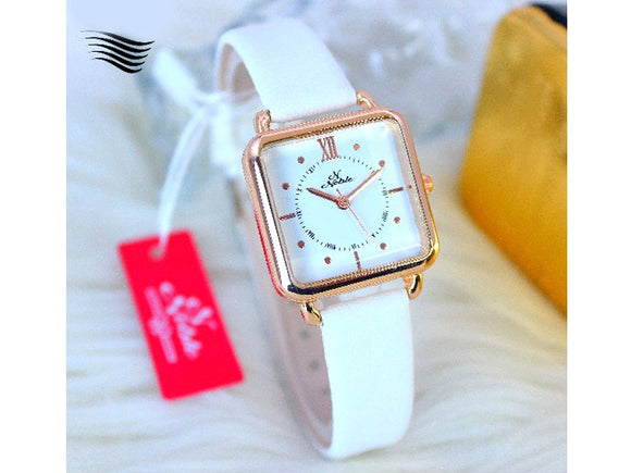 Noble Square Dial Fashion Watch for Girls (DZ16997)