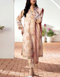 Digital All-Over Print Lawn Dress with Lawn Dupatta (DZ17029)