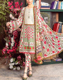 Heavy Schiffli Embroidered EID Lawn Dress with Chiffon Dupatta (DZ17035)