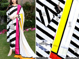 Digital All-Over Print Premium Quality EID Lawn Dress with Voil Lawn Dupatta (DZ17044)