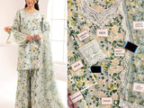 All-Over Print Embroidered Lawn Dress 2024 with Chiffon Dupatta (DZ17064)