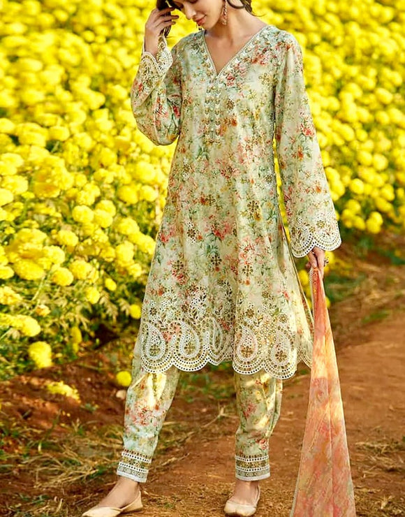 summer lawn dress design LATEST AND TRENDING LAWN DRESSES DESIGNS IN PAKISTAN FOR SUMMER 2019 Sable Vogue